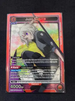 Union Arena TCG Tokyo Ghoul UE18BT/TKG-1-089 Juzo Suzuya SR Near Mint English - Image 1