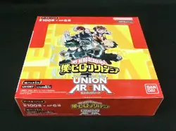 Union Arena Card Game Booster My Hero Academia UA10BT Sealed Box Japanese - Image 2