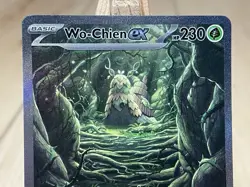 Pokemon TCG Paldea Evolved Wo-Chien EX 257/193 Special Illustration Rare Holo NM - Image 2