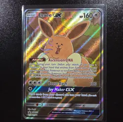 Pokemon TCG Eevee GX SM233 Full Art Promo Black Star Ultra Rare Holo NM - Image 1