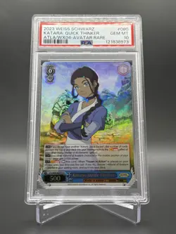 Weiss Schwarz Katara: Quick Thinker Avatar: The Last Airbender ATLA/WX04 PSA 10 - Image 1