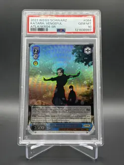 Katara: Vengeful WX04-SR Avatar the Last Airbender Weiss Schwarz Holo PSA 10 - Image 1