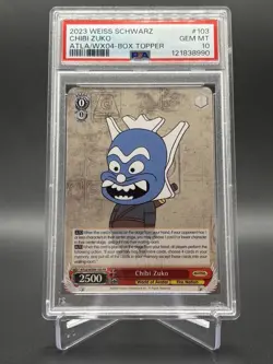 Weiss Schwarz Avatar the Last Airbender Chibi Zuko Promo PSA 10 GEM MINT - Image 1