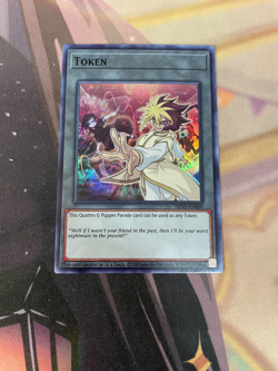 YUGIOH - THE QUATTRO & PUPPET PARADE - SUPER RARE - TOKEN - TKN5 - NM - Image 1