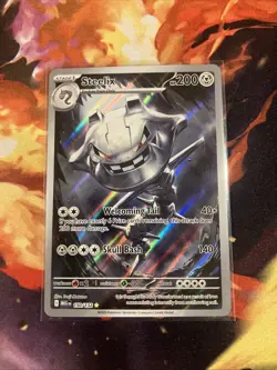 150/132 Steelix Pokemon Tcg Mega Evolution English Illustration Rare IR NM - Image 1
