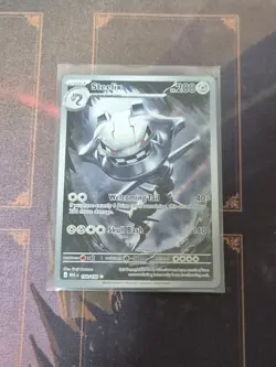 Steelix 150/132 Illustration Rare Pokemon Mega Evolution NM - Image 1