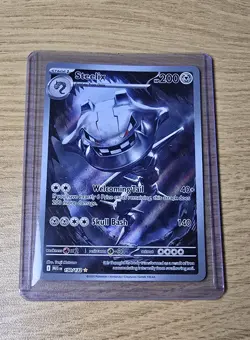 Pokemon TCG Steelix 150/132 Illustration Rare - Mega Evolution NM - Image 2