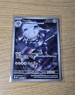 Pokemon TCG Steelix 150/132 Illustration Rare - Mega Evolution NM - Image 3