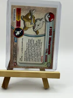 Topps Pokemon Trading Card Game TCG 1st Edition Series 2 Marowak - Image 2