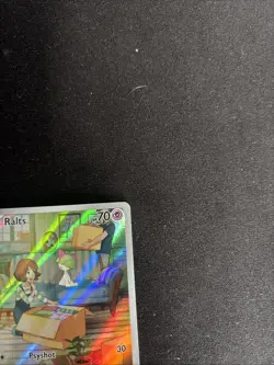 Pokemon TCG Ralts Scarlet & Violet Base Set Holo Illustration Card 211/198 - Image 2