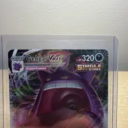 Gengar VMAX Single Strike Ultra Rare Holo 157/264 Fusion Strike Pokemon Card - Image 3