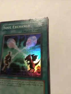 Yu-Gi-Oh! TCG Soul Exchange Holo Spell Card SDY-041 Starter Deck Yugi 1996 - Image 2