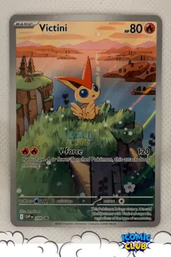 Victini SVP 208 Black Star Promo Holo NM English Pokemon Card - Image 1
