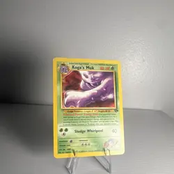 Pokemon Koga's Muk Rare Gym Challenge Card 26/132 Regular Unlimited English - Image 1