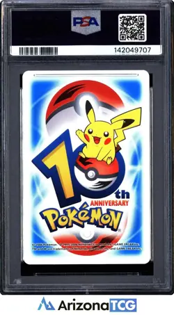 Pokemon 2006 Zubat/Golbat/Crobat 2 Of Diamonds 10th Annv. Playing Card PSA 10 - Image 2