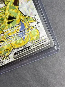 Tyranitar ex 211/197 Obsidian Flames Full Art Ultra Rare Holo Pokemon Card NM - Image 2