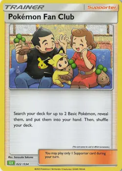 Pokemon Fan Club (CLV) Classic Collection Trading Card Game Classic 022/034 NM H - Image 1