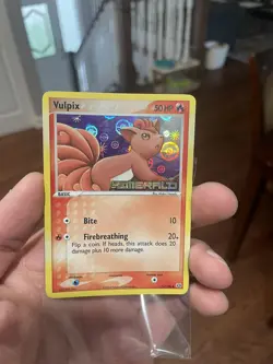 Vulpix 72/106 EX Emerald Reverse Holo Moderately Played Pokemon Card - Image 3