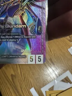 Bandai Gundam Card Game Destiny Gundam GD04-050 LR++ English NM - Image 5