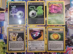 Lot of 1st Edition Rare & Uncommon Cards Team Rocket Non Holo Pokemon TCG - Image 1