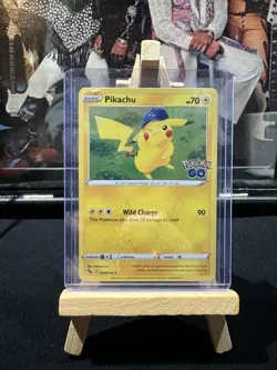 Pikachu Pokemon Card 027/078 2022 Pokemon Go - Image 1