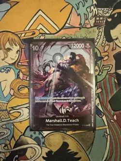 Marshall.D.Teach P-100 Event Pack Vol.8 One Piece Card Game English Promotion - Image 1