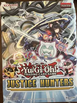 Yugioh Justice Hunters 1st Edition (2025) mini Box 4-Packs Factory Sealed - Image 1