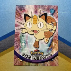Pokemon 52 Meowth Topps Trading Card Pokemon Trading Card TCG 1999 - Image 1