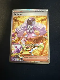 Jacinthe 122/088 - Perfect Order SIR Holo Pokemon Card NM - Image 1