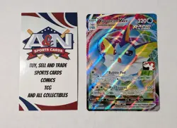 Vaporeon VMAX 030/203 Prize Pack Series Cards Holo - Image 1
