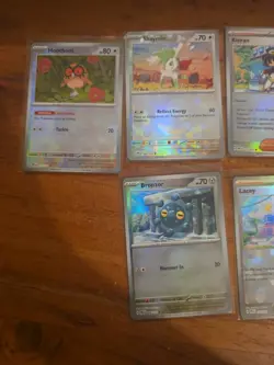 14x English Pokemon TCG Prismatic Evolutions Reverse Pokeball holo card lot - Image 4