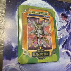 magnaangemon Taco Bell Digimon Promo Tin Metal Card - Image 1