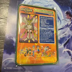 magnaangemon Taco Bell Digimon Promo Tin Metal Card - Image 3