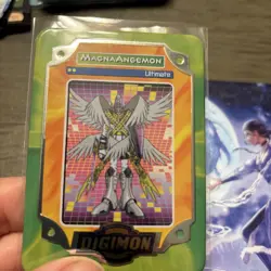 magnaangemon Taco Bell Digimon Promo Tin Metal Card - Image 4