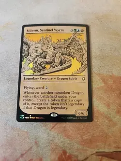 Miirym, Sentinel Wyrm Showcase Foil Commander Legends Battle For Baldur's... - Image 1