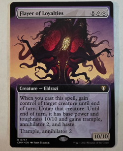 Flayer of Loyalties (Extended Art) Commander Masters Regular - Image 1