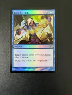 MTG- Time Stretch x1 - 10th Edition FOIL - Image 1