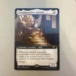 Yoshimaru, Ever Faithful (Extended Art) Commander: Kamigawa: Neon Dynasty NM - Image 1