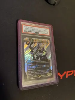 Y'shtola Night's Blessed Borderless Surge Foil Final Fantasy #0215 PSA 10 - Image 2