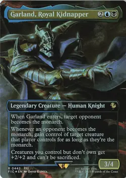 Garland, Royal Kidnapper (Borderless) R Commander: FINAL FANTASY 442 NM Foil - Image 1