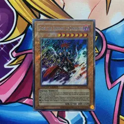 Yugioh! Gorz The Emissary Of Darkness RP02-EN000 (2025 Reprint) Secret Rare NM - Image 1