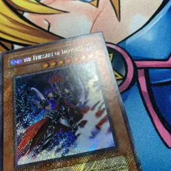Yugioh! Gorz The Emissary Of Darkness RP02-EN000 (2025 Reprint) Secret Rare NM - Image 3