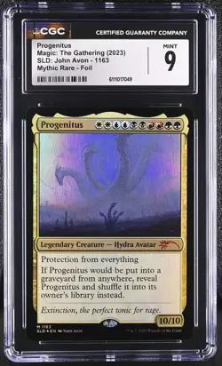 PROGENITUS Secret Lair Foil Mythic CGC 9 MTG EDH [Nostalgium] - Image 1