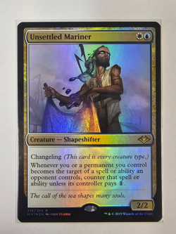 Mtg - Unsettled Mariner (Foil) - Modern Horizons (MH1) - Rare - #216 - NM - Image 1