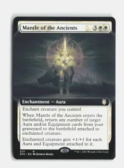Mantle of the Ancients Extended Art 277 Adventures Forgotten Realms MTG NM - Image 1