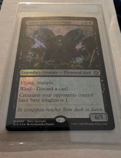 Maha, Its Feathers Night Bloomburrow Foil - Image 1