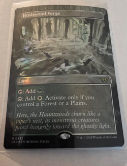 Hushwood Verge (Borderless) Duskmourn: House of Horror Foil - Image 1