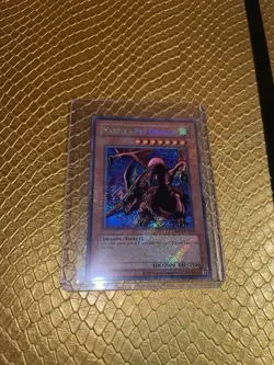 Harpie’s Pet Dragon Secret Rare Holo Bleed Error YuGiOh Retro Pack 2 RP02-EN093 - Image 3