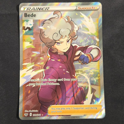 The Pokemon Company Bede 199/202 Swsh01: Sword & Shield Full Art Holo Ultra Rare - Image 1