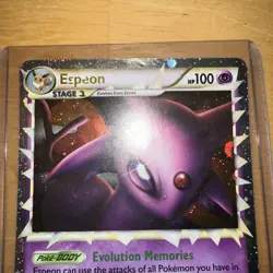 Pokemon TCG Espeon (Prime) 81/90 Undaunted Ultra Rare Holo 2010 - LP - Image 2